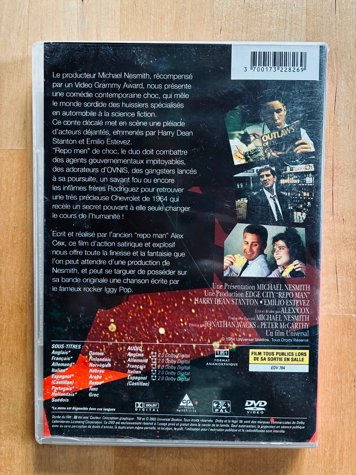 DVD Repo Man van Alex Cox. – photo 3